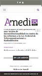 Mobile Screenshot of amedi.org.mx